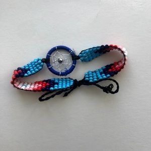 Beaded bracelet (dream catcher)